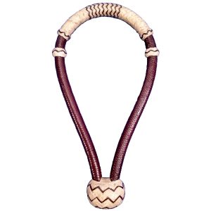 60 Plait Bosal Rawhide with Accent
