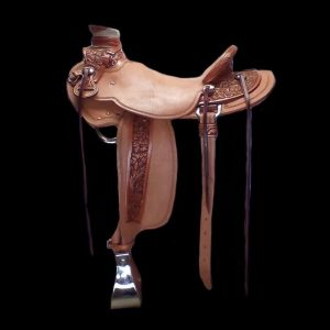 B/B Custom Saddle – 16″ Caleb Buster Welch – Half Breed with Basket and  Floral – Semi Square Skirt – SOLD – Buckaroo Businesses
