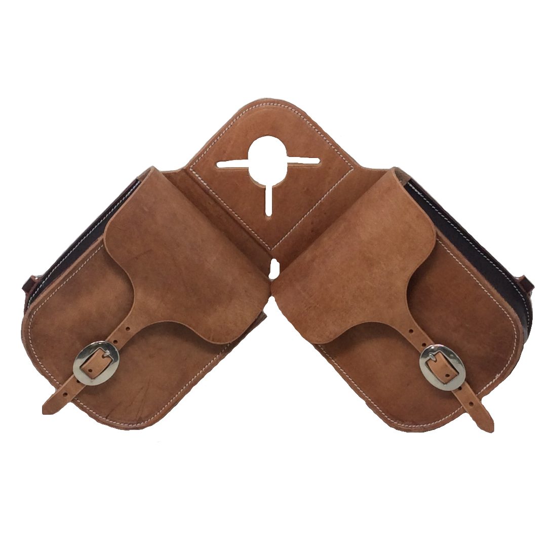 Leather Horn Bag