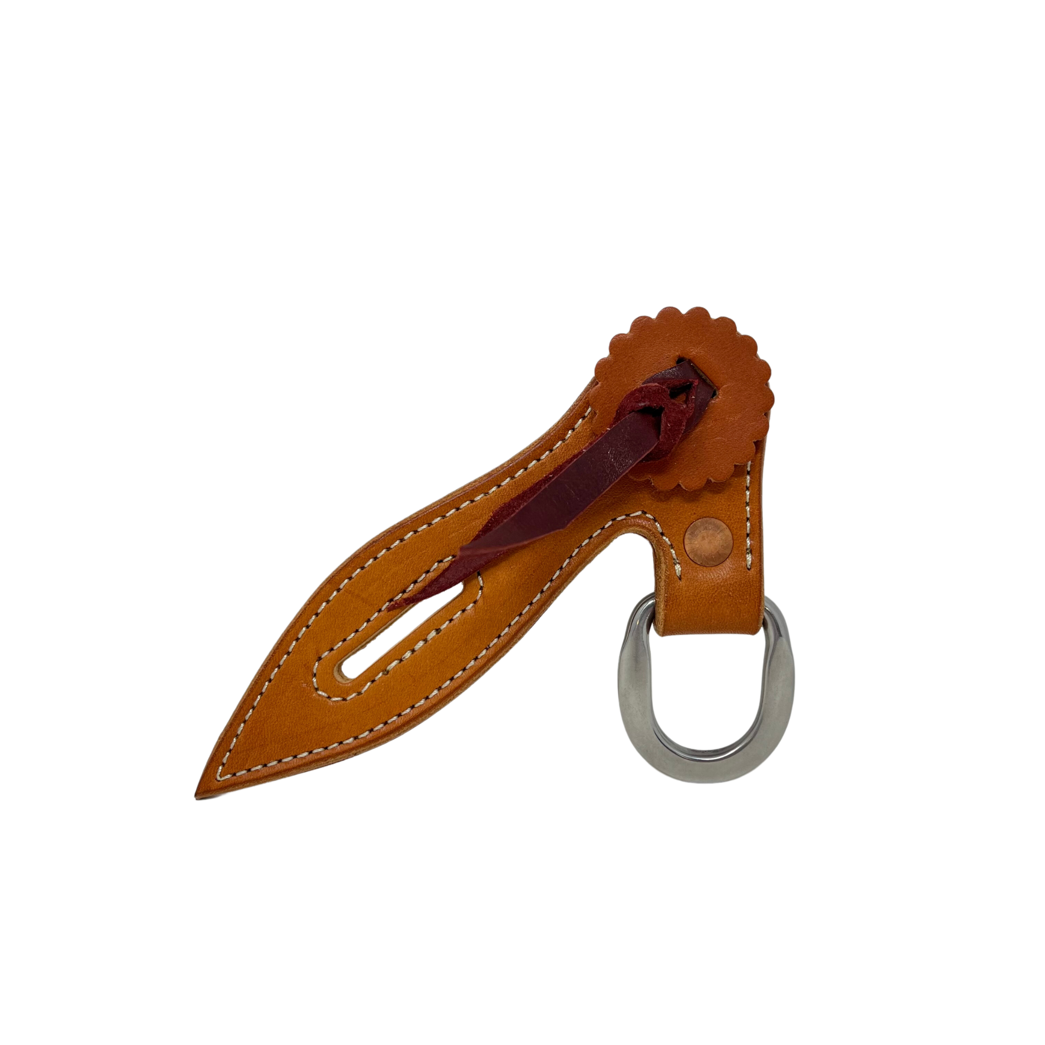 Doubled & Stitched Cinch Keeper w/ D-ring – Buckaroo Businesses